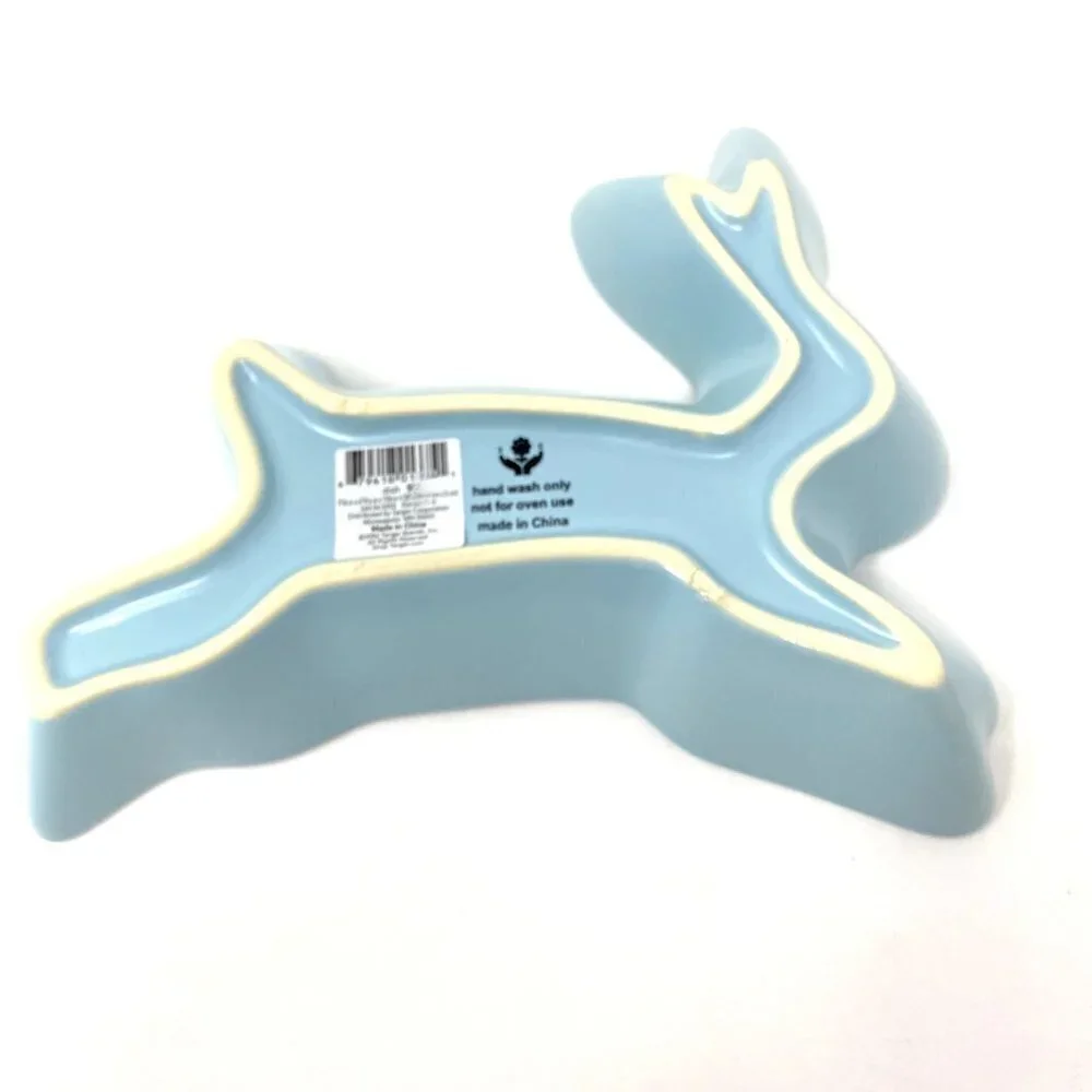 Target Ceramic Bunny Dish Treats Candy Easter Springtime